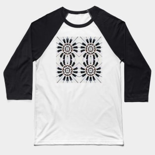 Piano Keys Abstract Baseball T-Shirt